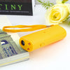 LED Ultrasonic 3 in 1 Anti Bark Dog Training Repeller Control Trainer device