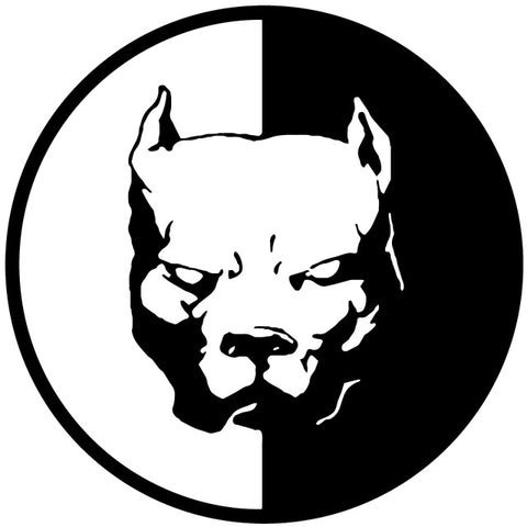 12*12CM PITBULL SUPER HERO Car Stickers