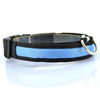 Nylon LED Dog Collar for Night Safety and Anti-lost Flashing light