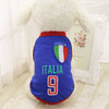 Football Jersey Dog Clothes For Small Medium Large Dogs