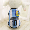 Football Jersey Dog Clothes For Small Medium Large Dogs