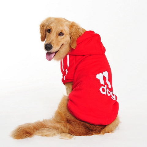 Big Dog Clothes for  Golden Retriever Dogs Large Size Winter Dogs coat Hoodie Apparel