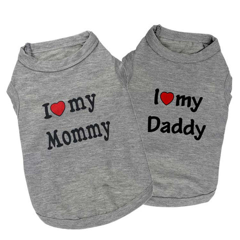 Lovely Pet Dog Clothes for Small Dogs Summer Dog Clothing