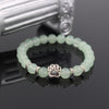 Pitbull  Hand Paw Natural Stone  Bracelet