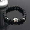 Pitbull  Hand Paw Natural Stone  Bracelet