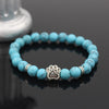 Pitbull  Hand Paw Natural Stone  Bracelet