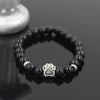 Pitbull  Hand Paw Natural Stone  Bracelet