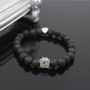 Pitbull  Hand Paw Natural Stone  Bracelet