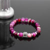 Pitbull  Hand Paw Natural Stone  Bracelet