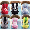 Winter Warm Pet Dog Clothes Four-legs Hoodile