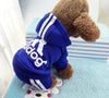 Winter Warm Pet Dog Clothes Four-legs Hoodile