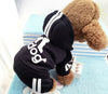 Winter Warm Pet Dog Clothes Four-legs Hoodile
