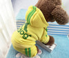 Winter Warm Pet Dog Clothes Four-legs Hoodile